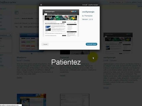 Comment installer un theme et plugin wordpress ?