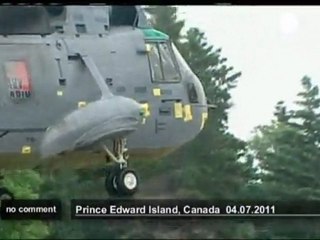 Spectaculaire exercice d'amerrissage au Canada - no comment