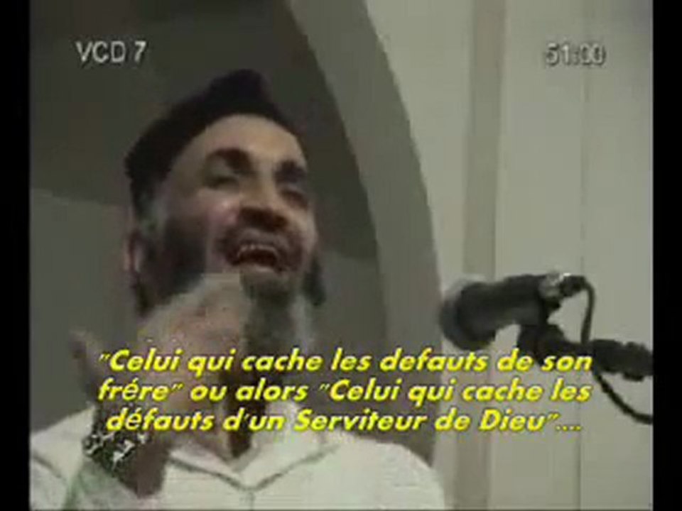 Cheikh ansari - péchés en publique