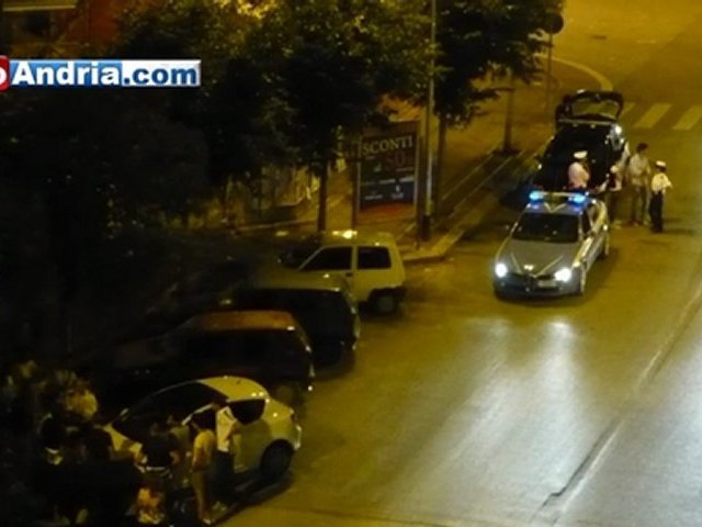 Video Gravi incidenti stradali nel Quartiere Europa ad Andria - lunedì 4 luglio 2011