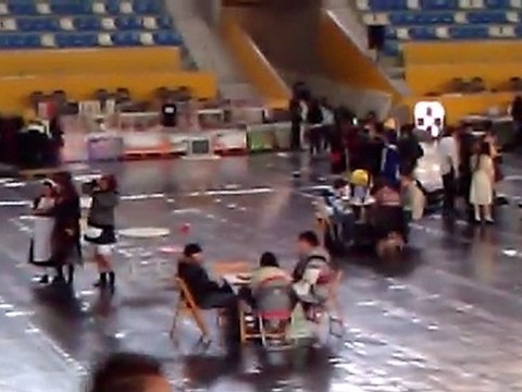 Primeros cosplayers del III Salón del Manga de Asturias