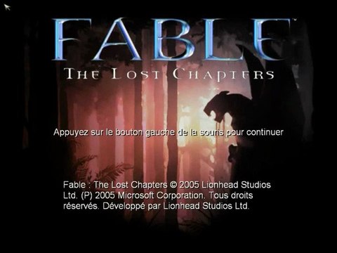 [01]Fable-Les débuts d'un héros