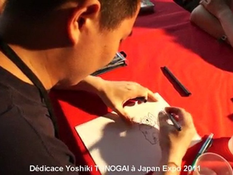 Dédicace Yoshiki TONOGAI (Judge - Doubt) Japan Expo 2011