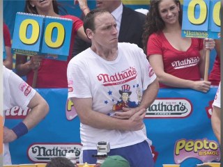 62 Hot Dogs = 20,000 Calories in 10 Minutes!