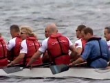 Prince William Beats Kate Middleton in Dragon Boat Race