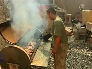 U.S. Marines Celebrate Independence Day in Afghanistan