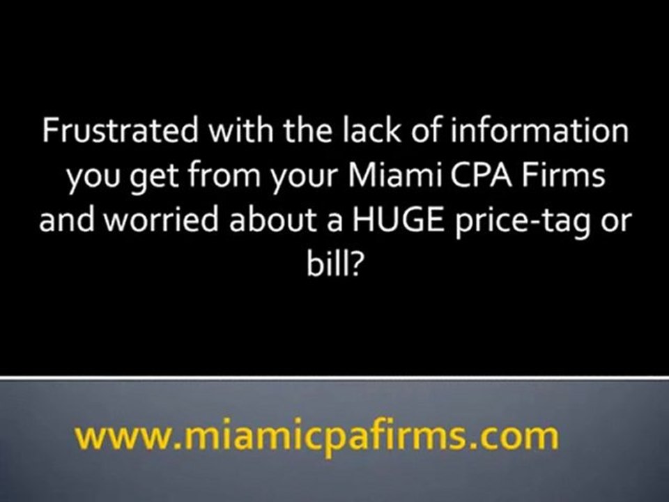CPA In Miami