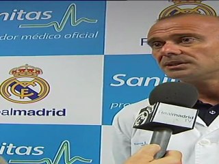 El portugués Fabio Coentrao pasa el reconocimiento y firma por el Real Madrid