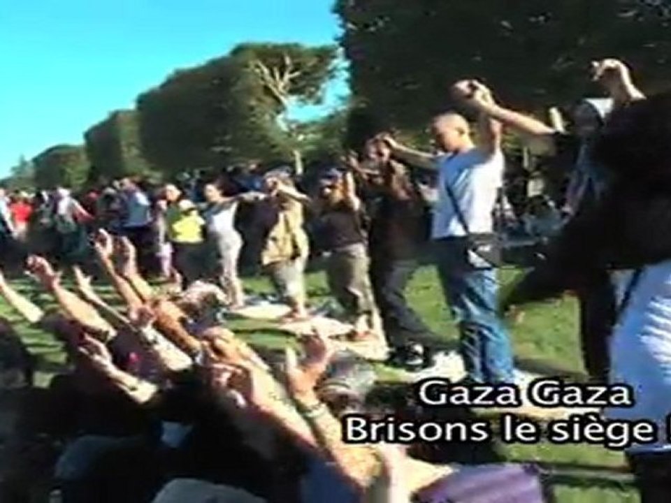 Gaza au Champs-de-Mars