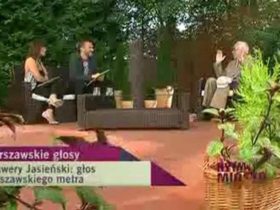Swój głos oddał warszawskiemu metru - Ksawery Jasieński - Wywiad