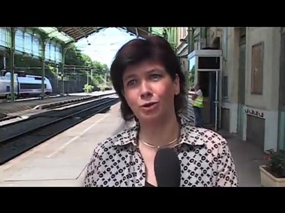 Bernadette Laclais la 1ère Vice Présidente du Conseil Régional Rhône-Alpes....avec Annecy 2018