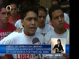 Detenidos jóvenes activistas