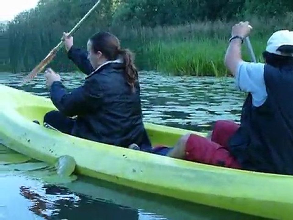 Le lac vert de bon matin
