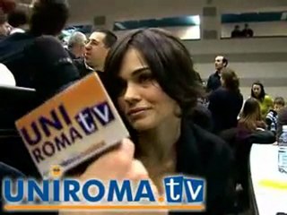 Intervista a Romina Mondello nuova serie "RIS" a Uniroma Tv