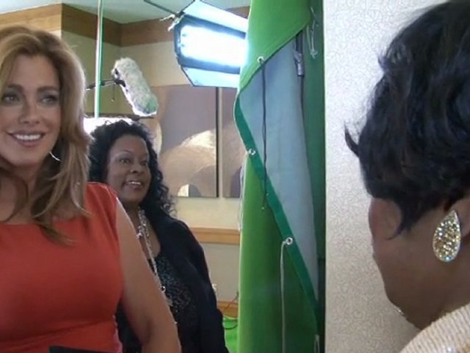 kathy ireland and Faye Washington at the YWCA event