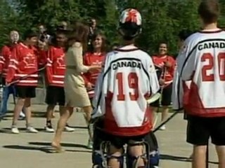 Prince William's hockey shootout