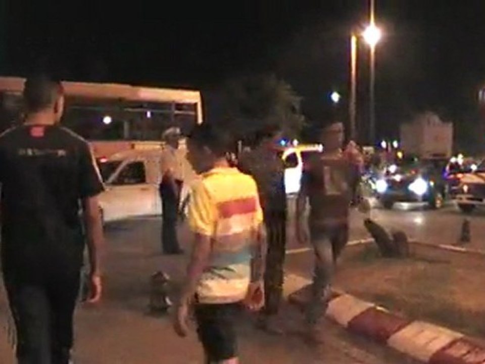 marrakech night traffic madness