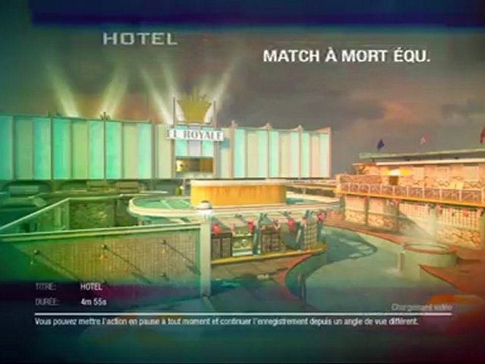 Commentary Black Ops sur la Map Hotel