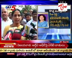 Minister Sabita Indrareddy talking to Media,says Thanks to CM-HiCommand