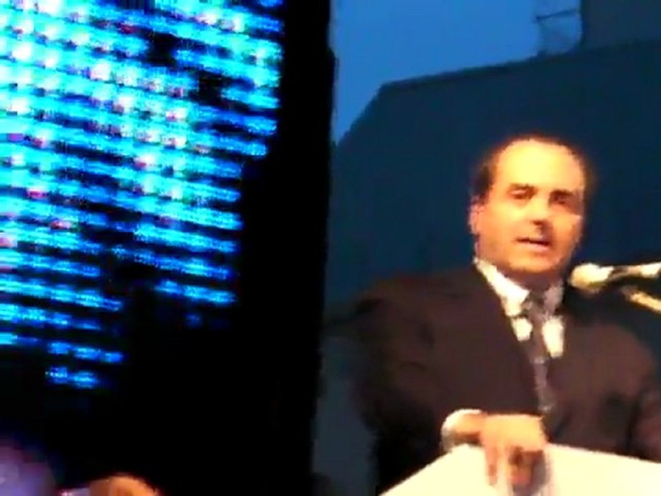 Antonio Di Pietro Napoli 6 Marzo 2009 Manifestazione Diritti e Lavoro 1/4