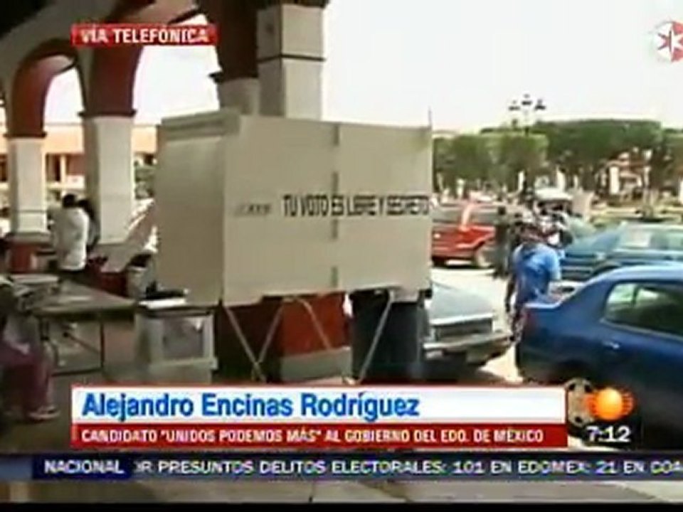 Encinas impuganara la eleccion en el Edo Mexico y le responde las calumnias de Loret de Mola