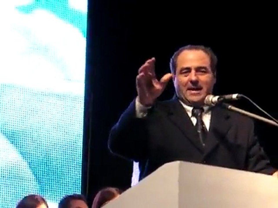 Antonio Di Pietro Napoli 6 Marzo 2009 Manifestazione Diritti e Lavoro 4/4