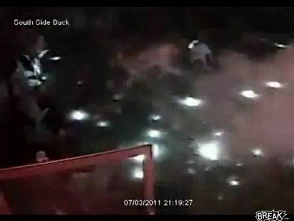 Rocket In The Pocket Unfall mit Feuerwerkskörpern Fail