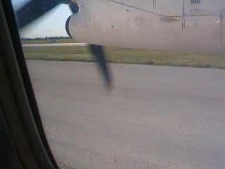 dash 8 take off