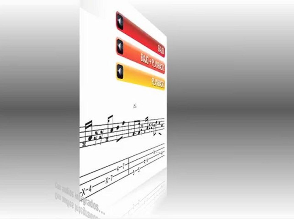 Clase de bajo - Mis primeras líneas de bajo #1