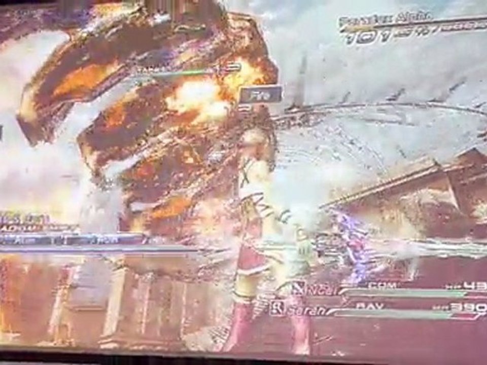 Démo de gameplay (Serah et Noel ) Final Fantasy XIII-2  Japan Expo 2011