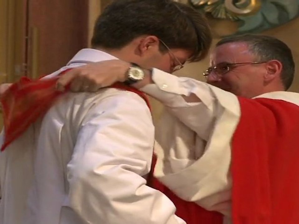 Vêture salut fraternel Ordination Louis-Emmanuel de la Foye