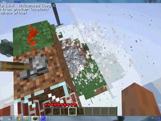 Minecraft-Montagne de TNT