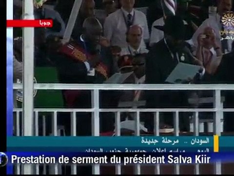 Le Sud-Soudan proclame son indépendance dans la liesse