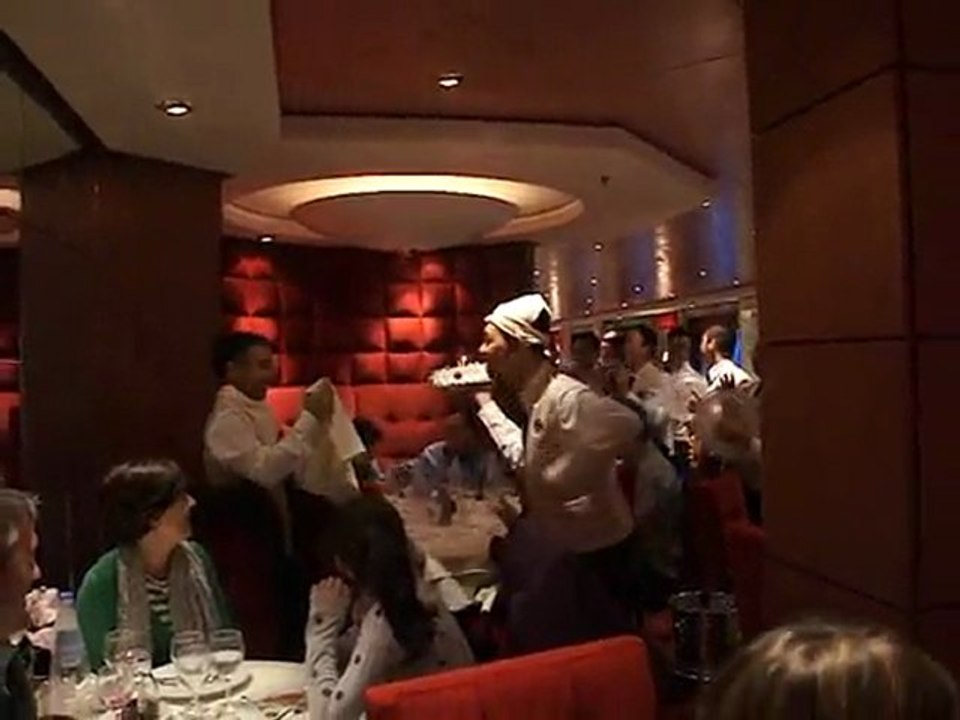 gemıde dogum gunu kutlaması