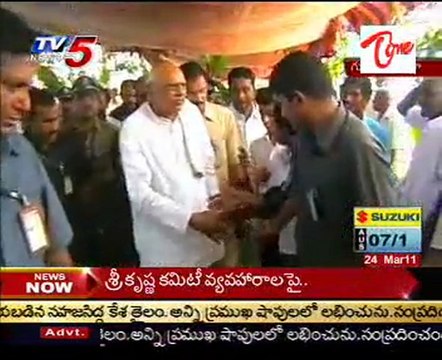 Ex CM Rosayya Talking to Media on Jampani Coop Sugar Factory