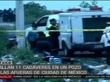 Continúan asesinatos por cárteles de narcotráfico en Méx