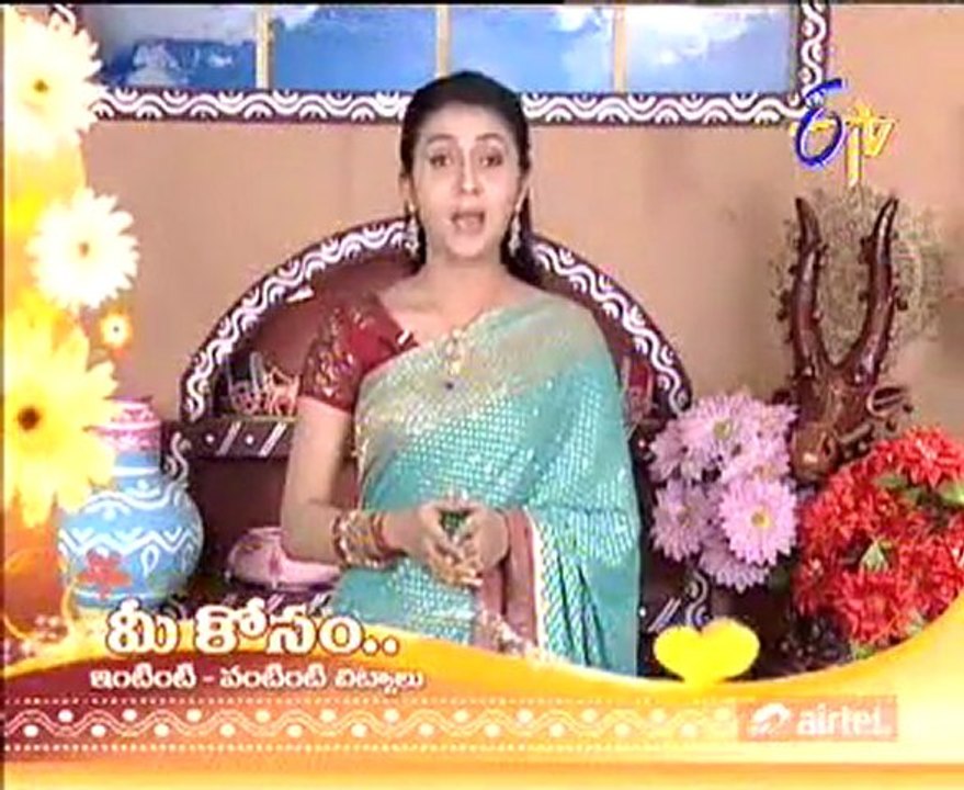 Abhiruchi  -  Vankaya Miriyala Masala -  Mixed fruits -  Masala Vadalu  - 03