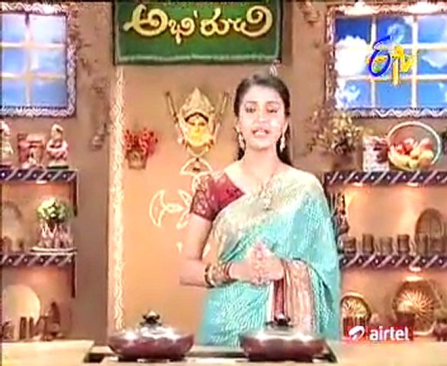 Abhiruchi  -  Vankaya Miriyala Masala  - Mixed fruits-   Masala Vadalu - 04