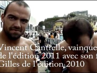 Tour du Roc à la nage : Vincent Cantrelle succède à son frère Gilles