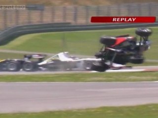 Formule 2 Nurburgring 2011 flips