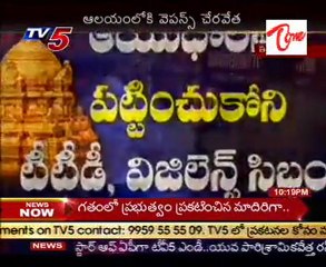 Macdrill in TTD Temple