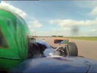 Crash Highlights of British Formula 3 International Series 2010