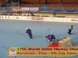 Roccaraso 2011 - Day 3 - Junior and Women World in Line Hockey Championships (2011 july 5th).