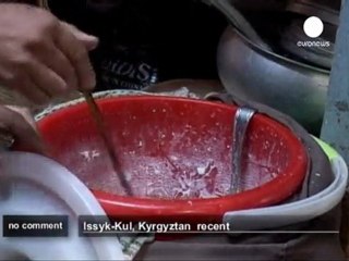 Production d'airag au Kirghizistan - no comment