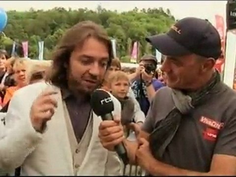 Stanislas interview au Beau vélo de ravel - 02 juillet 2011