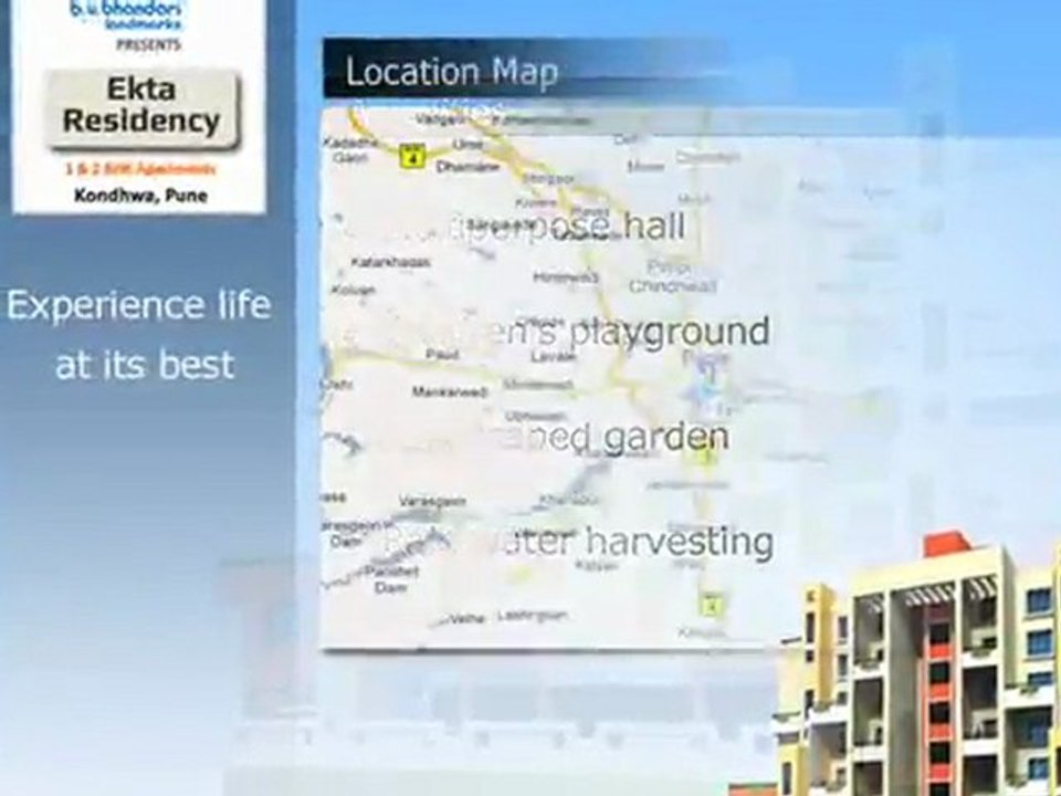 B U Bhandari Landmarks presents Ekta Residency Kondhwa, Pune