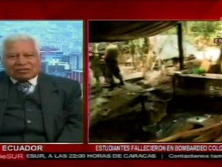 Análisis sobre bombardeo en territorio ecuatoriano en 2008