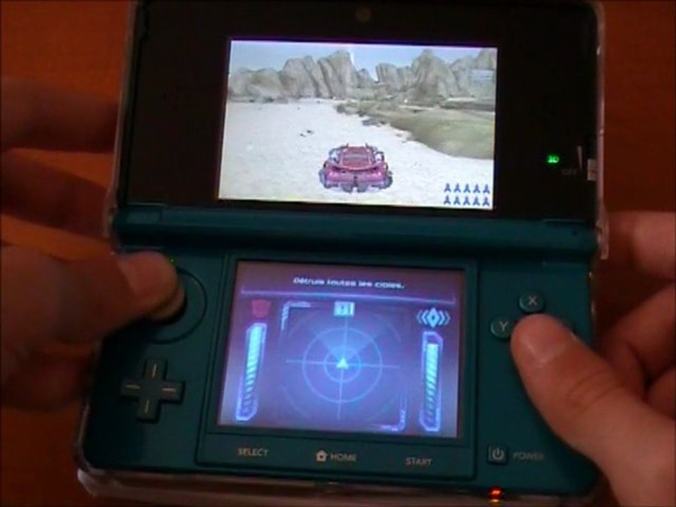 InGame de Transformers 3 sur Nintendo 3DS