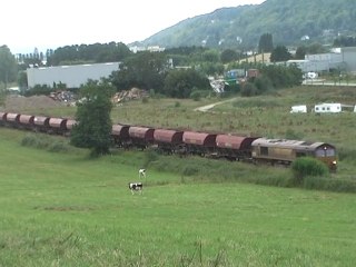 Train ECR sur la ligne de Honfleur