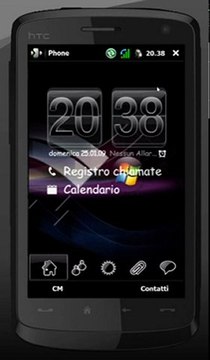 Yota Contacts on HTC HD